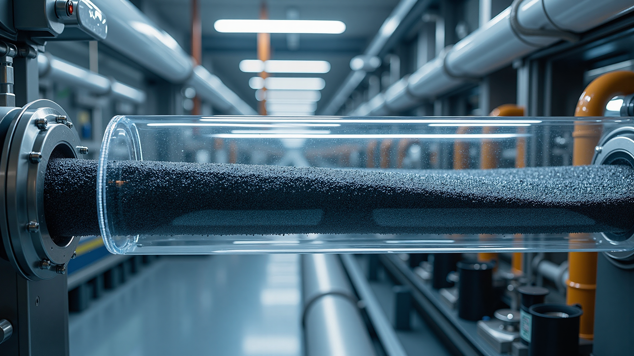 Polycarbonate synthesis in industrial setting