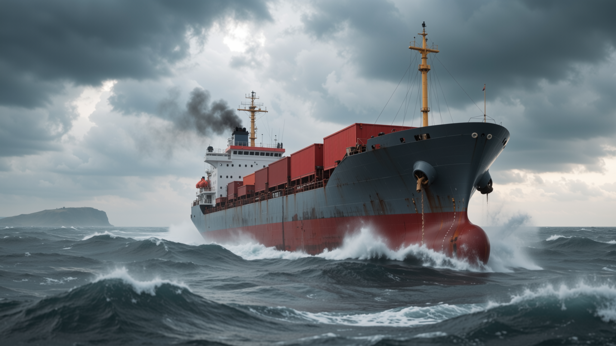 Chemical shipping cost crisis metaphor